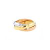 Cartier Trinity medium model ring in 3 golds, size 52 - 00pp thumbnail