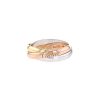 Cartier Trinity small model ring in 3 golds, size 56 - 00pp thumbnail