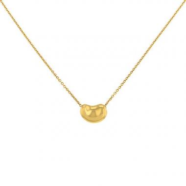 Collar Tiffany & Co Bean modelo pequeño en oro amarillo