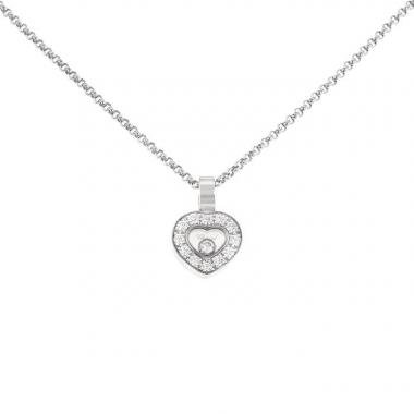 Chopard Happy Diamonds Icon necklace in white gold and diamond