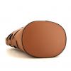 Bolso de mano Prada Bucket bag en cuero marrón - Detail D4 thumbnail
