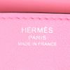 Bolso de mano Hermes Birkin 25 cm en cuero swift rosa - Detail D3 thumbnail