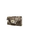 Fendi Baguette handbag in Vert Bronze leather - 00pp thumbnail