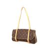 Borsa Louis Vuitton Marelle in tela monogram cerata marrone e pelle naturale - 00pp thumbnail