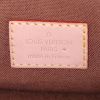 Bolso de mano Louis Vuitton Marelle en lona Monogram revestida marrón y cuero natural - Detail D3 thumbnail