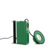 Gae Aulenti & Piero Castiglioni, "Minibox" bedside lamp, in green lacquered metal, Stilnovo edition, stamped, creation of 1979, edition of 1980s - Detail D1 thumbnail