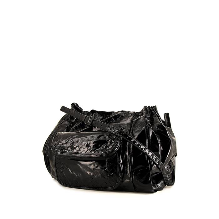 Saint Laurent Charlie Medium Shoulder Bag in Black