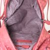 Bottega Veneta shoulder bag in red intrecciato leather - Detail D2 thumbnail