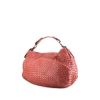 Bottega Veneta shopping bag in pink intrecciato leather - 00pp thumbnail