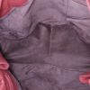 Shopping bag Bottega Veneta in pelle intrecciata rosa - Detail D2 thumbnail