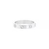 Cartier Love 1 diamant small model ring in white gold and diamond, size 60 - 00pp thumbnail
