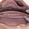 Prada shoulder bag in beige grained leather - Detail D3 thumbnail