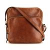 Louis Vuitton messenger bag in brown leather - 360 thumbnail