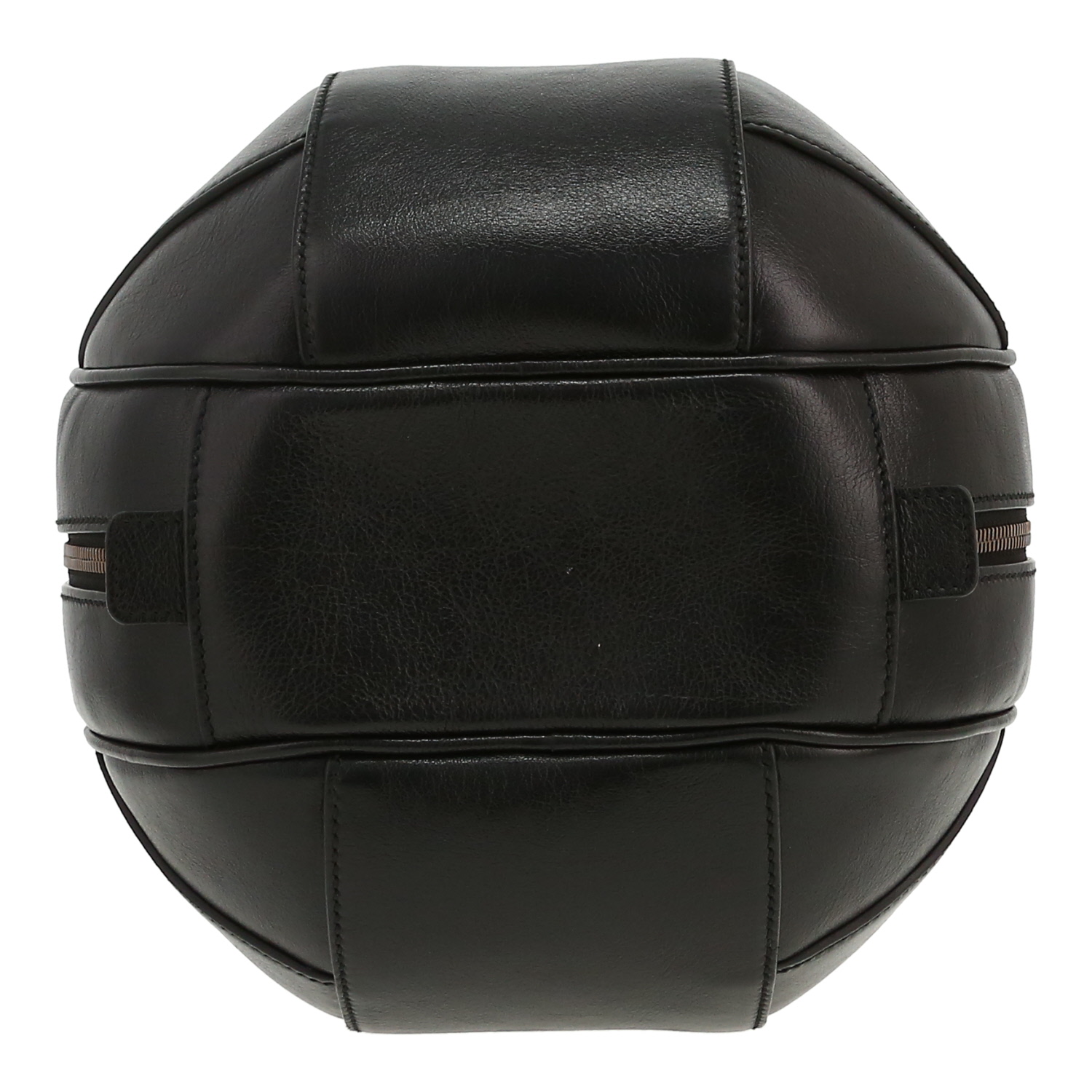 Gucci  Tifosa handbag  in black leather - Detail D1