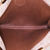 Dior Vintage handbag in beige monogram canvas and brown leather - Detail D2 thumbnail