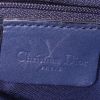 Dior handbag in navy blue logo canvas and navy blue leather - Detail D3 thumbnail
