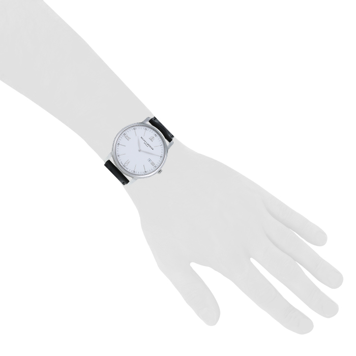 Baume & Mercier Classima watch in stainless steel Ref:  65493 Circa  2012 - Detail D1