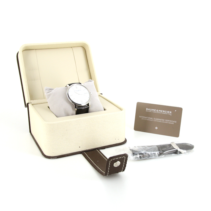 Baume & Mercier Classima watch in stainless steel Ref:  65493 Circa  2012
