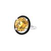 Mauboussin Absolument Toi ring in white gold,  lacquer and diamonds and in citrine - 00pp thumbnail