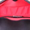 Sac bandoulière Christian Louboutin Sweet Charity petit modèle en cuir verni noir - Detail D2 thumbnail