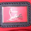 Borsa a tracolla Christian Louboutin Sweet Charity modello piccolo in pelle verniciata nera con motivo - Detail D3 thumbnail