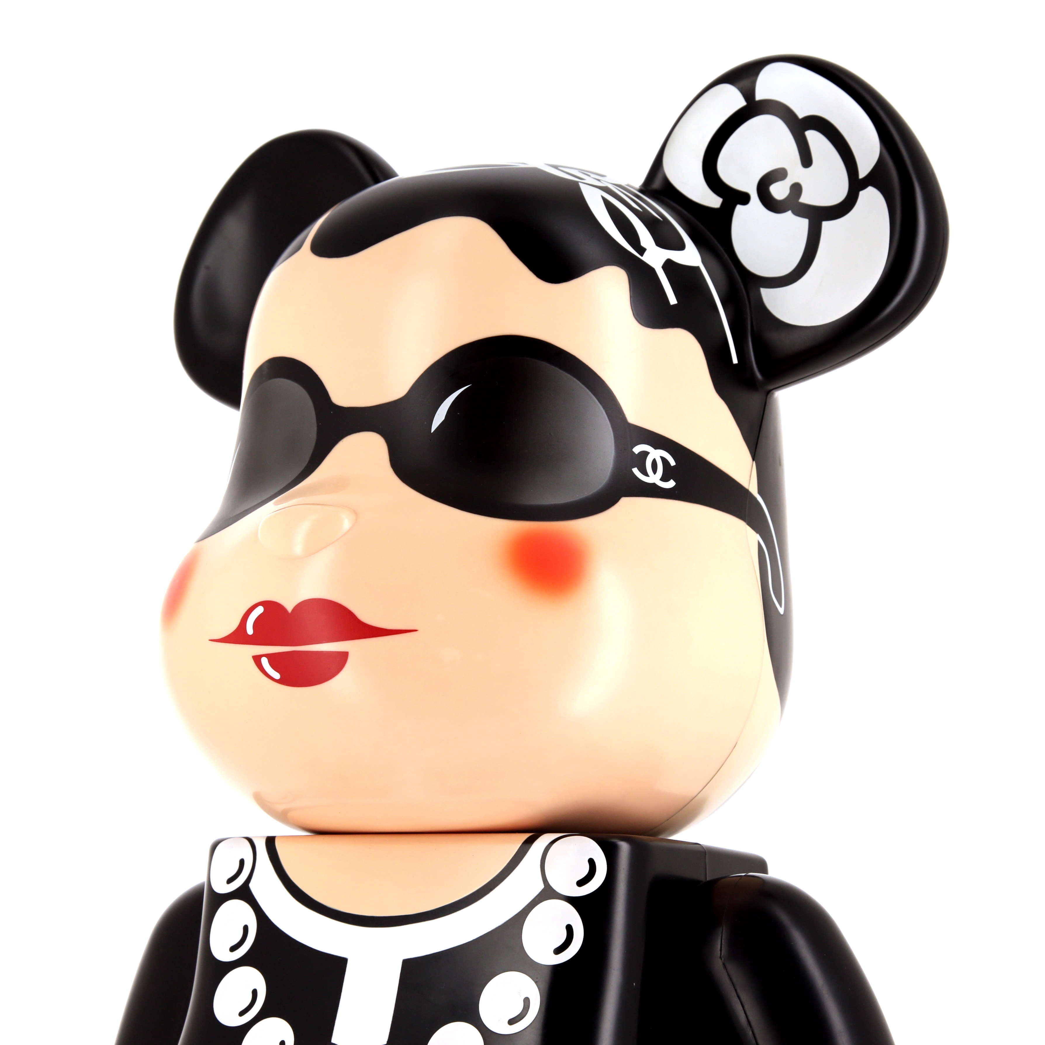 1000% Be@rbrick x Chanel doll, Medicom Toy edition, in plastic, 2006 - Detail D1