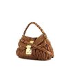 Miu Miu Matelassé bag in brown quilted leather - 00pp thumbnail