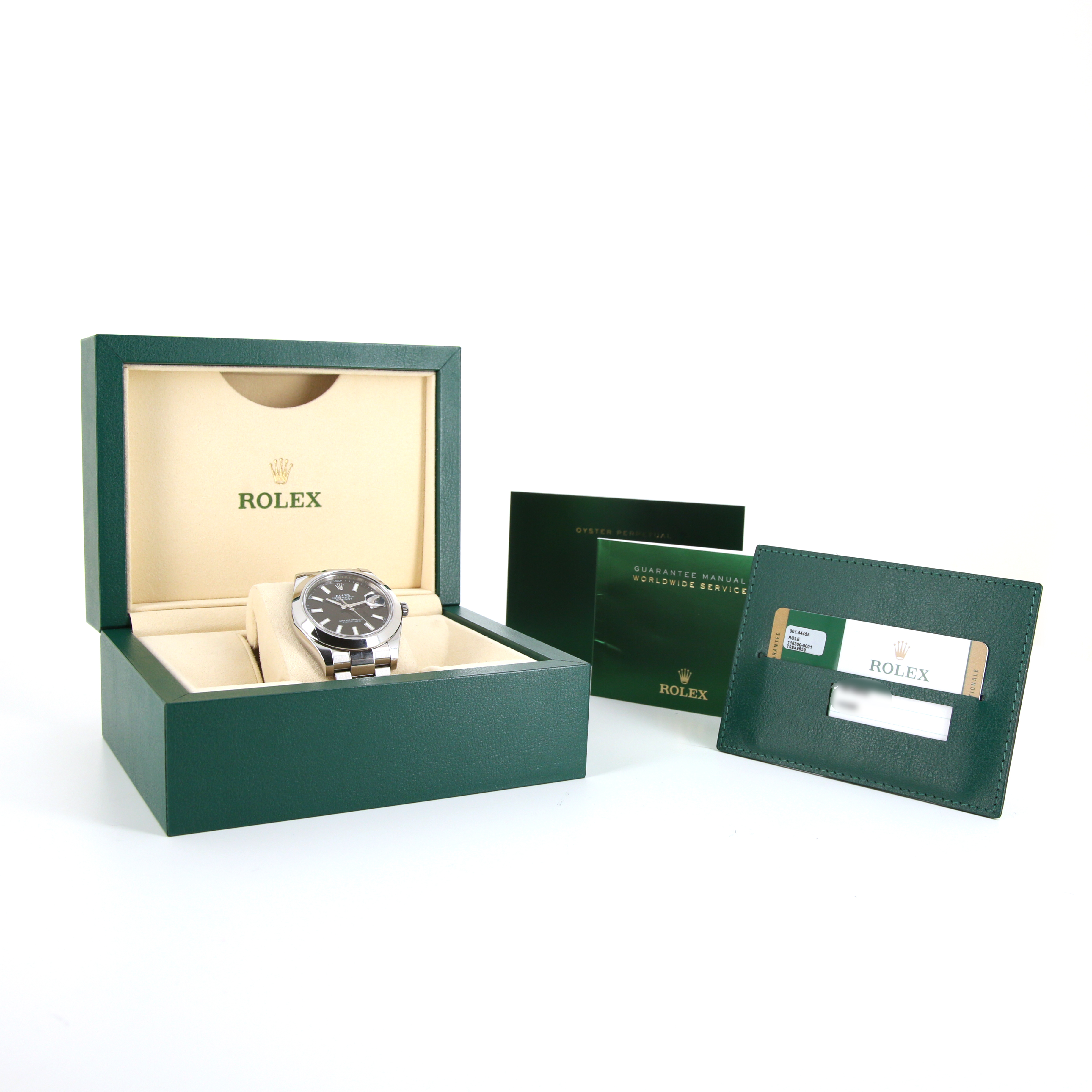 Rolex Datejust II watch in stainless steel Ref: 116300 Circa 2016 - Detail D2