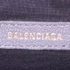 Sac à main Balenciaga Classic Metallic Edge mini en cuir gris - Detail D4 thumbnail