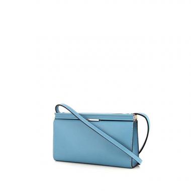 Hermès Clic-H 21 shoulder bag in Northern Blue leather