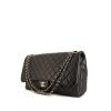 Chanel Timeless travel bag in black quilted leather - 00pp thumbnail
