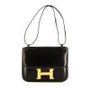 Hermes Constance handbag in black box leather - 360 thumbnail
