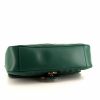 Gucci GG Marmont small model shoulder bag in green quilted leather - Detail D5 thumbnail