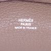 Porte-monnaie Hermès en cuir grainé étoupe - Detail D3 thumbnail