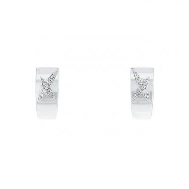 Orecchini Mauboussin Etoile Divine in oro bianco e diamanti