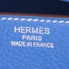 Sac à main Hermes Birkin 35 cm en cuir togo bleu Mykonos - Detail D3 thumbnail