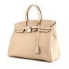 Hermes Birkin 35 cm handbag in tourterelle grey togo leather - 00pp thumbnail