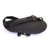 Bolsito-cinturón Dior Saddle en cuero granulado negro - Detail D4 thumbnail