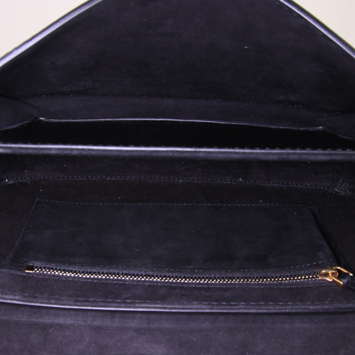 Sac bandoulière Dior DIO(R)EVOLUTION en toile multicolore et cuir noir - Detail D3