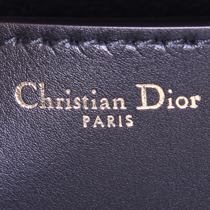 Sac bandoulière Dior DIO(R)EVOLUTION en toile multicolore et cuir noir - Detail D4