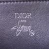 Sac cabas Dior D-Dior Editions Limitées Stüssy 2020 en cuir noir - Detail D3 thumbnail