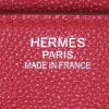 Sac à main Hermes Birkin 35 cm en cuir togo rouge - Detail D3 thumbnail
