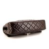Chanel Timeless handbag in chocolate brown quilted leather - Detail D5 thumbnail