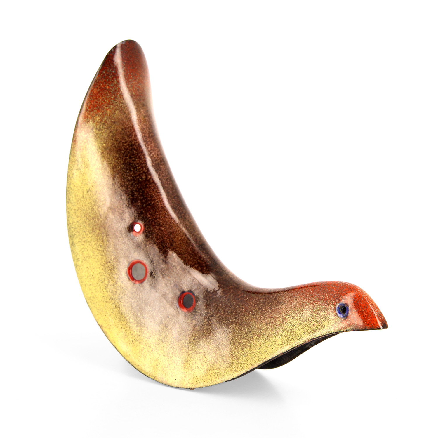 Gio Ponti, "Colombina", enamel on copper, De Poli realization, signed, from 1956 - Detail D1