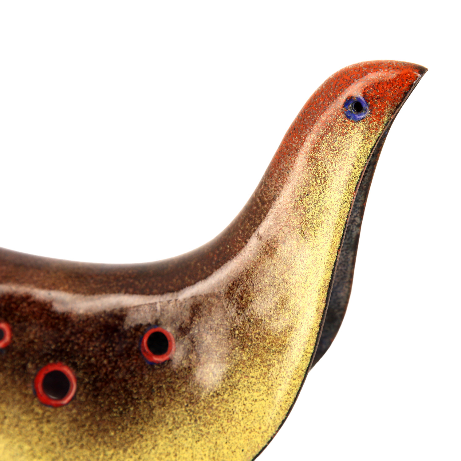 Gio Ponti, "Colombina", enamel on copper, De Poli realization, signed, from 1956