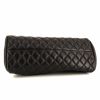 Chanel Mademoiselle shoulder bag in black quilted leather - Detail D5 thumbnail