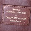 Shopping bag Louis Vuitton in pelle marrone cioccolato motivi - Detail D3 thumbnail
