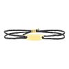 Flexible Dior Gourmette small model bracelet in yellow gold - 00pp thumbnail