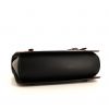 Bottega Veneta handbag in brown python and black leather - Detail D4 thumbnail