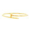 Bracciale Cartier Juste un clou modello piccolo in oro giallo, size 16 - 00pp thumbnail